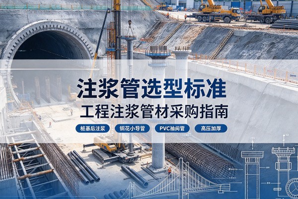 周宁注浆管选型标准